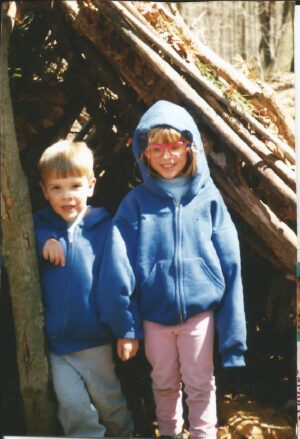 My twins, just a little younger than today (by maybe 14 years....)