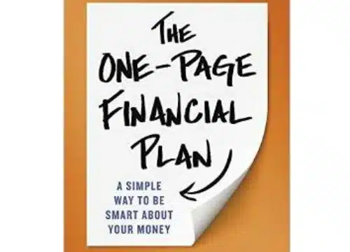 The One Page Financial Plan – with Carl Richards