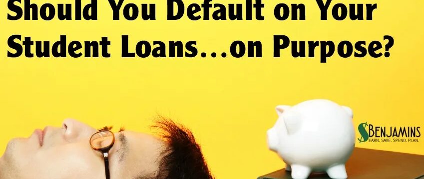 Should YOU Default On Your Student Loans?