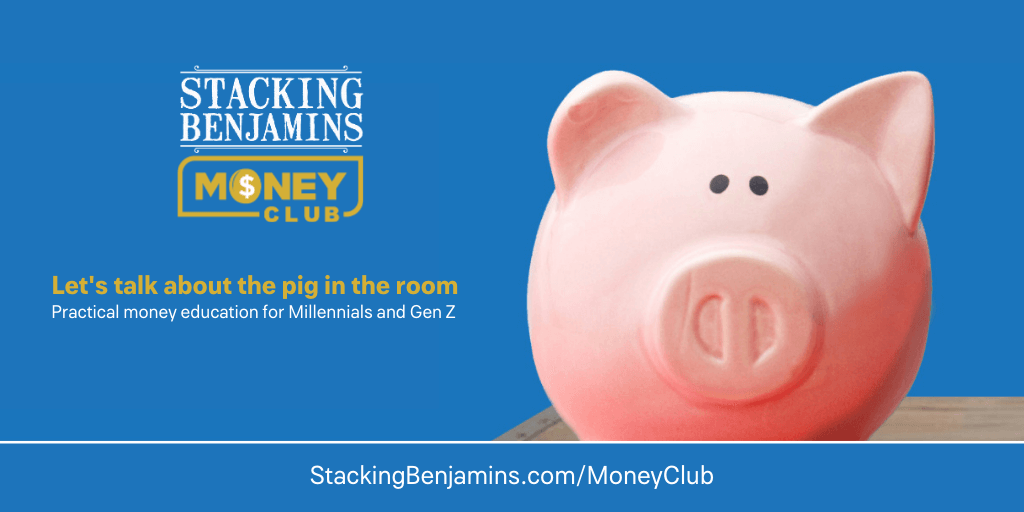 Stacking Benjamins Money Club Graphic. Visit Stacking Benjamins slash Money Club for more information.